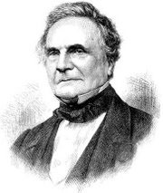 Charles Babbage in later life. He would not live to see the cataclysm his work brought about. - image courtesy of Wikipedia.com