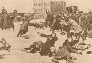 Russian protestors, Russian army, Winter Palace, St. Petersburg, protest, Tsar, Czar, riot